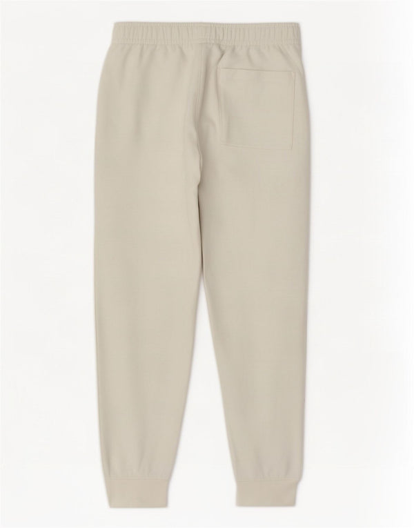 Nike Womens Tracksuit Trousers Joggers UK 10 Small White Cotton