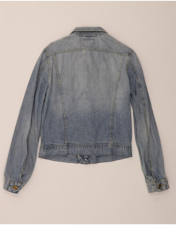 LEE Womens Denim Jacket UK 12 Medium Blue Cotton Vintage Lee and Second-Hand Lee from Messina Hembry 