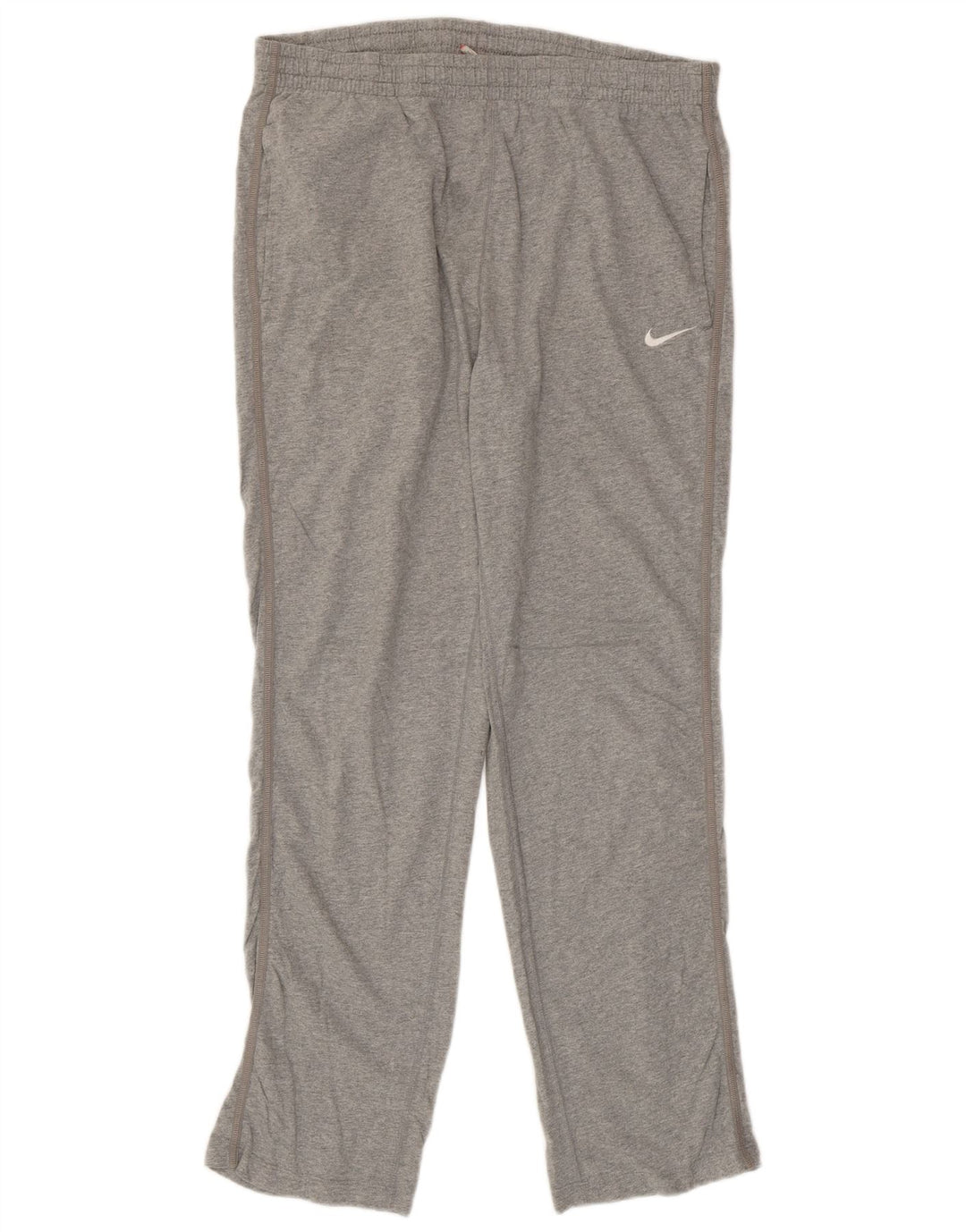 NIKE Mens Tracksuit Trousers Large  Grey Cotton