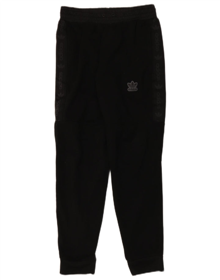 Adidas Mens Tracksuit Trousers Joggers Medium  Black Polyester