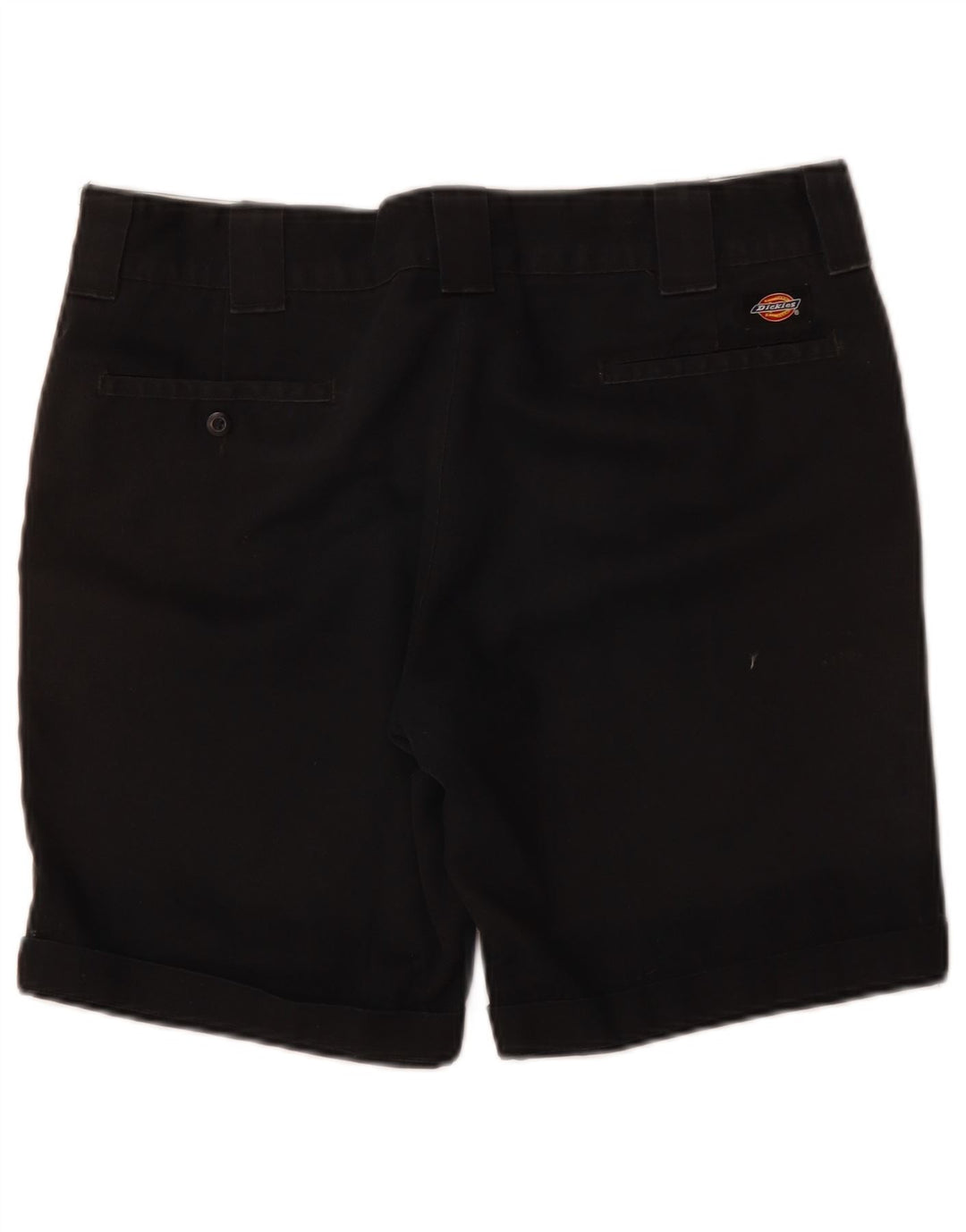 DICKIES Mens Chino Shorts W34 Large  Black Cotton