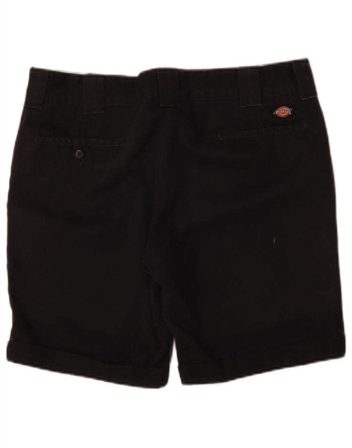 DICKIES Mens Chino Shorts W34 Large  Black Cotton
