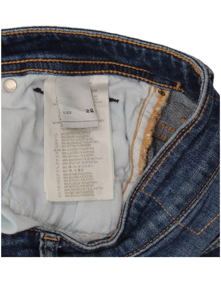 Diesel Womens Slim Jeans W28 L26 Blue Cotton