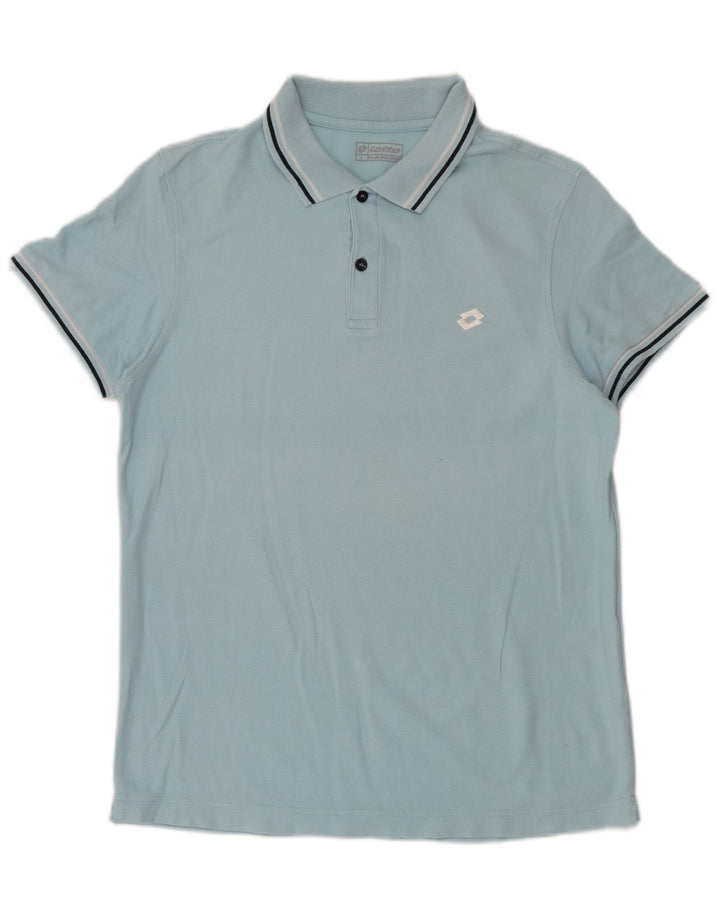 Lotto Mens Polo Shirt Large Blue