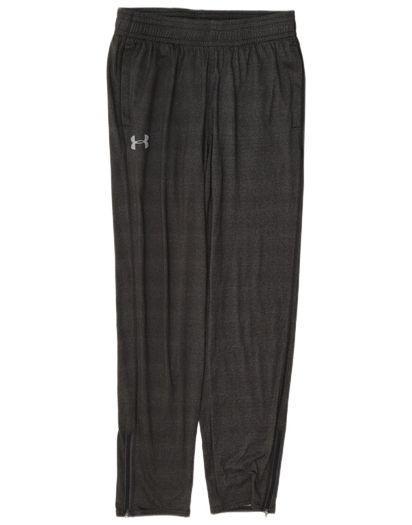 Under Armour Mens Tracksuit Trousers Medium Grey Striped