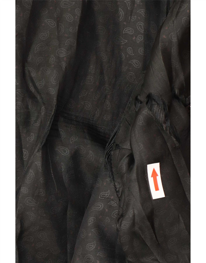 Vintage Mens Leather Jacket IT 52 XL Black