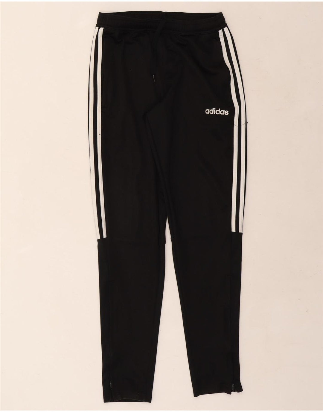 Adidas Mens Aeroready Tracksuit Trousers Small  Black Polyester