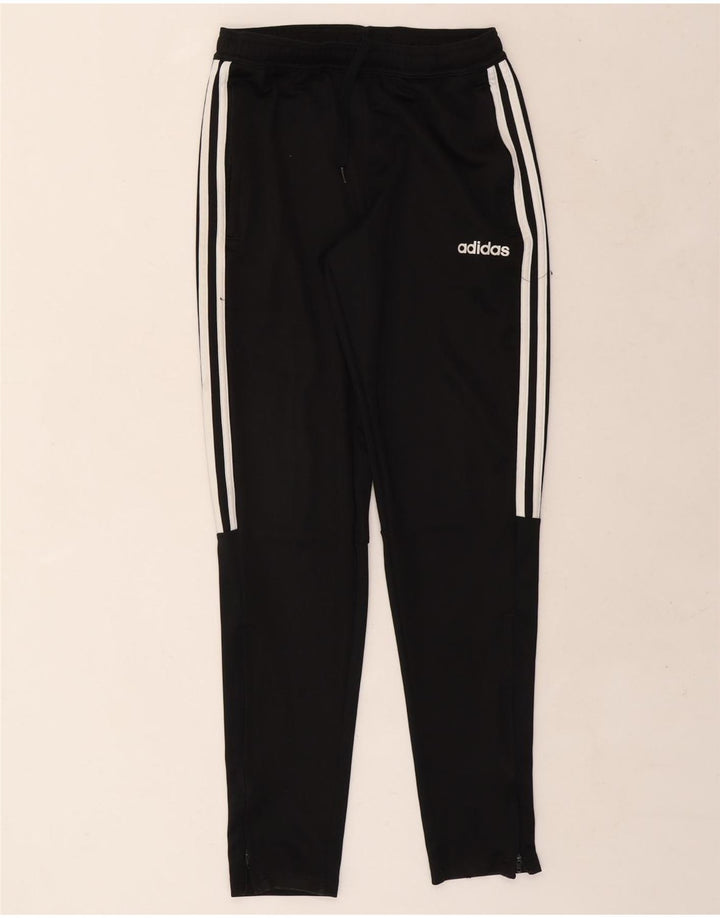 Adidas Mens Aeroready Tracksuit Trousers Small  Black Polyester