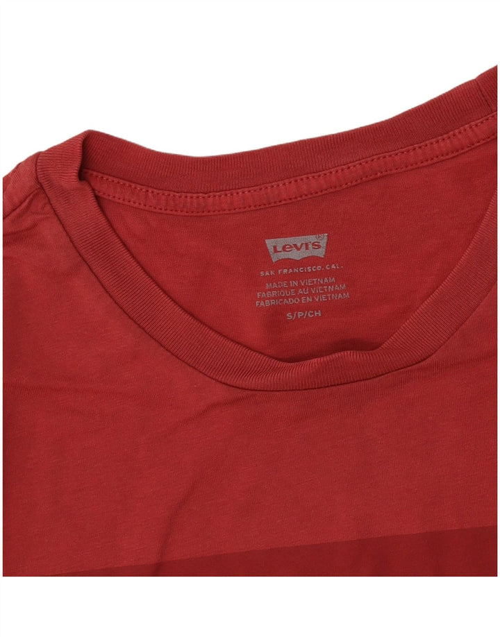 Levi's Mens Graphic T-Shirt Top Small Red