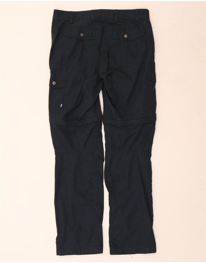 Fjall Raven Womens Cargo Trousers EU 40 Medium W30 L29 Black Polyester