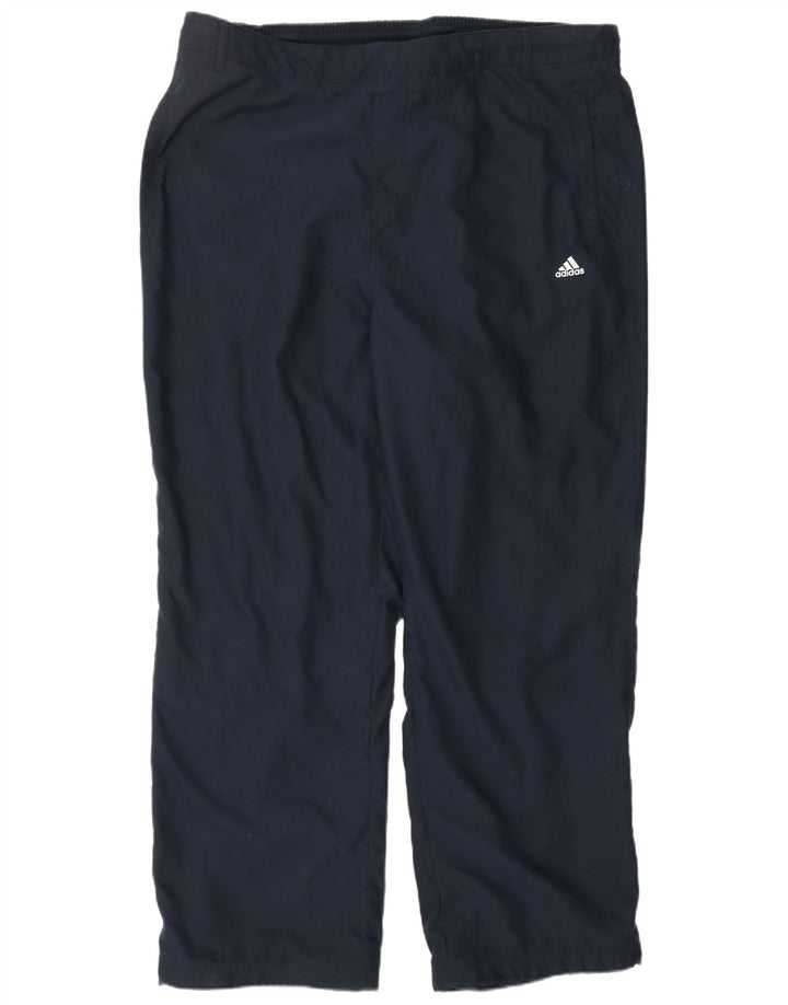 ADIDAS Mens Tracksuit Trousers 3XL  Navy Blue Polyester