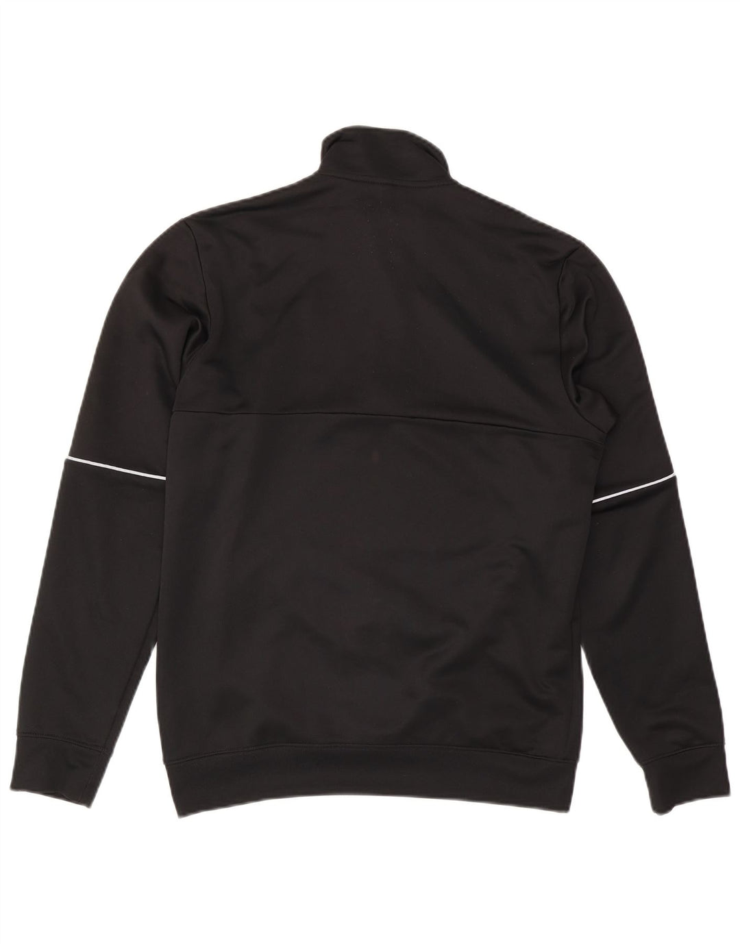 Adidas Mens Aeroready Zip Neck Sweatshirt Jumper Medium Black Polyester