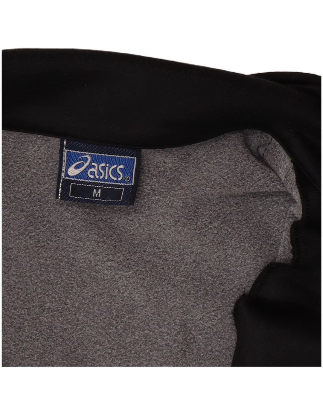 Asics Mens Graphic Tracksuit Top Jacket Medium Grey