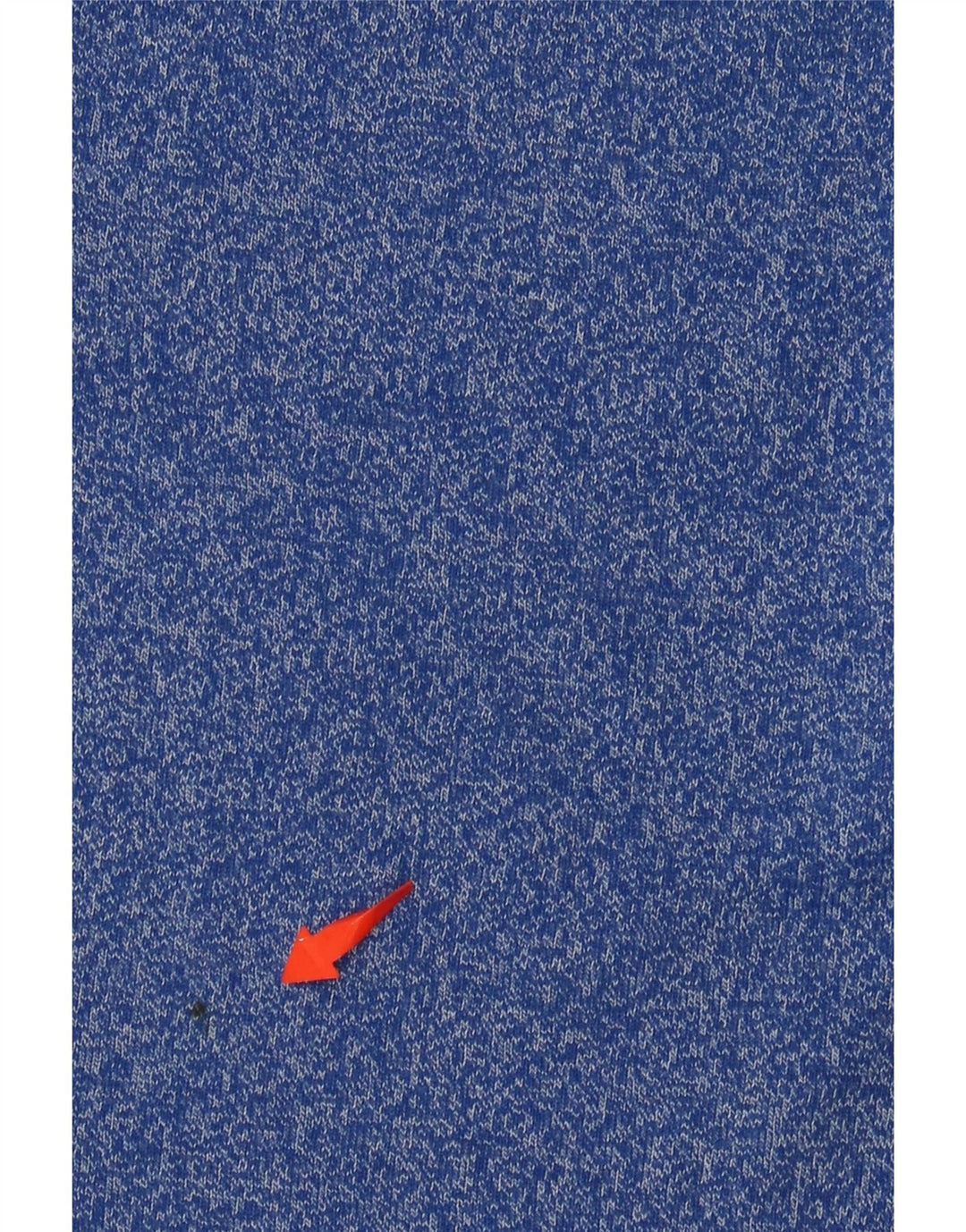 SUPERDRY Mens Real Graphic T-Shirt Top Small Blue Flecked Cotton