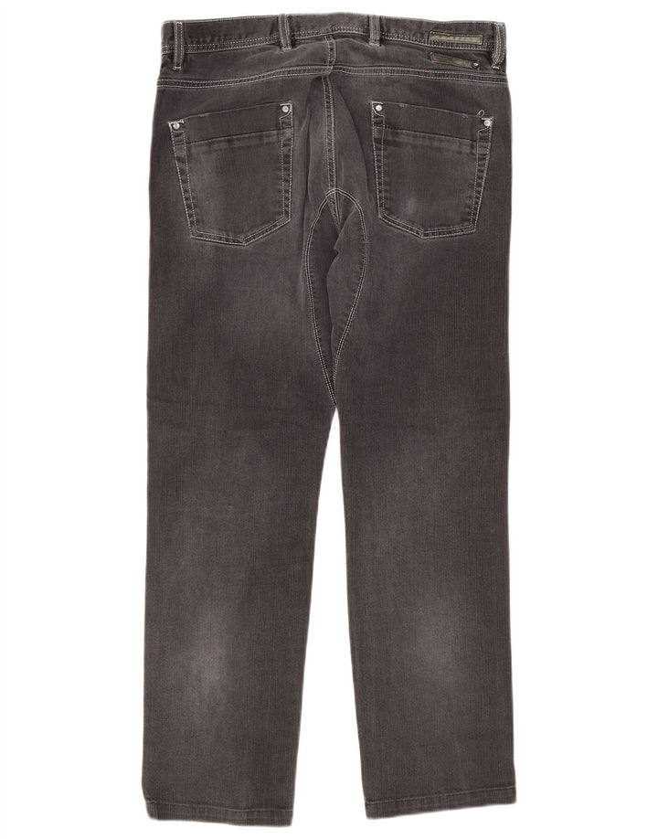 Diesel Mens Thaye Slim Jeans W34 L32 Grey Cotton