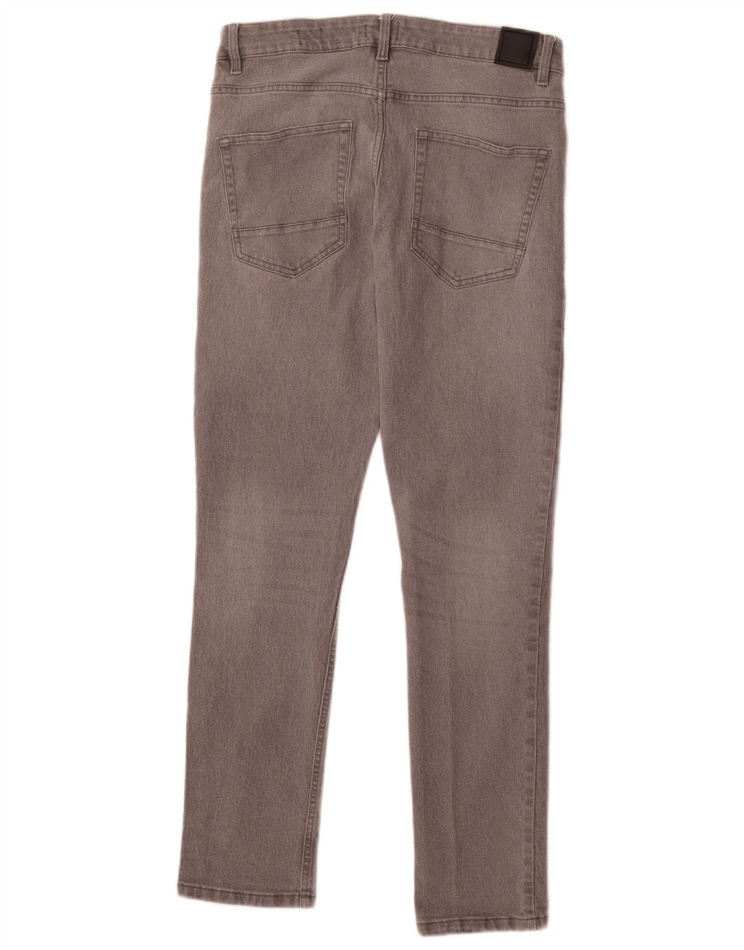 BENCH Mens Slim Jeans W34 L32 Grey Cotton