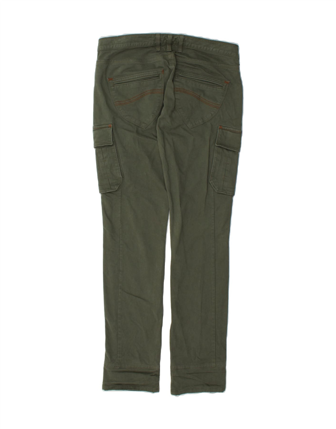 LEE Womens Slim Cargo Trousers W29 L33 Khaki Cotton Vintage Lee and Second-Hand Lee from Messina Hembry 