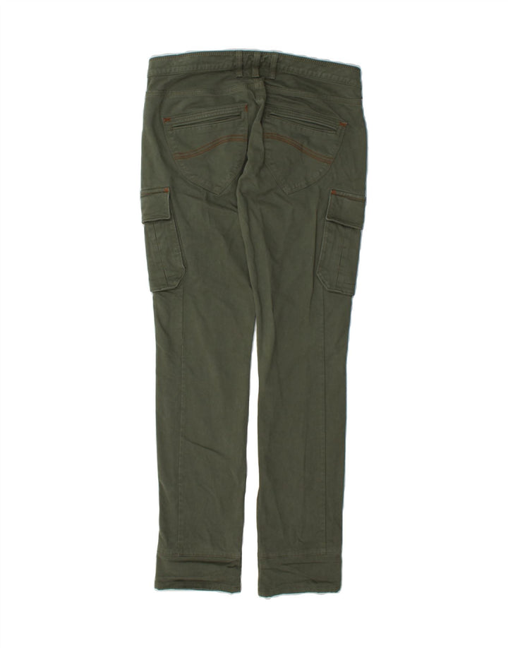 LEE Womens Slim Cargo Trousers W29 L33 Khaki Cotton Vintage Lee and Second-Hand Lee from Messina Hembry 