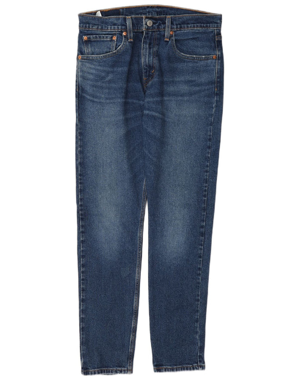 Levi's Mens 512 Tapered Slim Jeans W31 L32 Blue Cotton