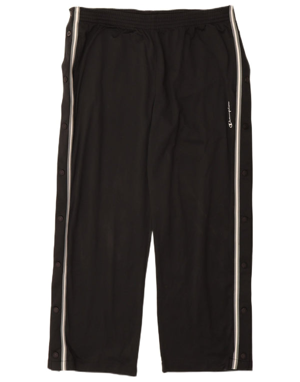CHAMPION Mens Tracksuit Trousers 2XL  Black Polyester
