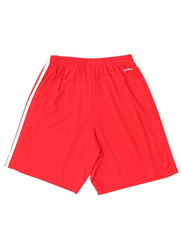 Adidas Mens Aeroready Sport Shorts Medium  Red Polyester