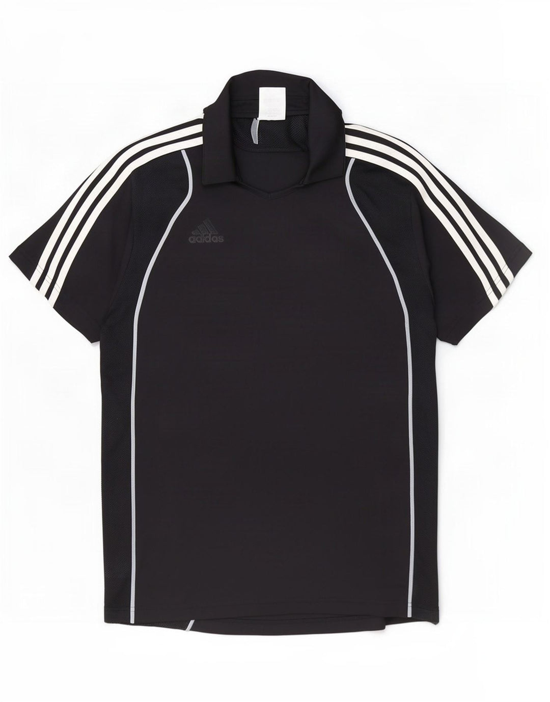 Adidas Mens Clima 365 Polo Shirt Large Black Polyester