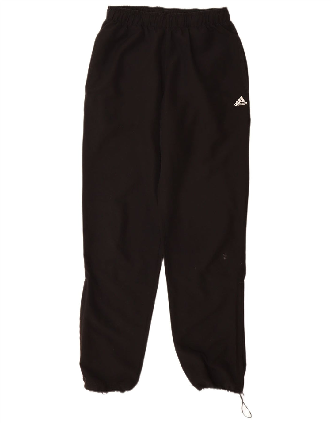 Adidas Mens Climalite Tracksuit Trousers Joggers Small  Black Polyester