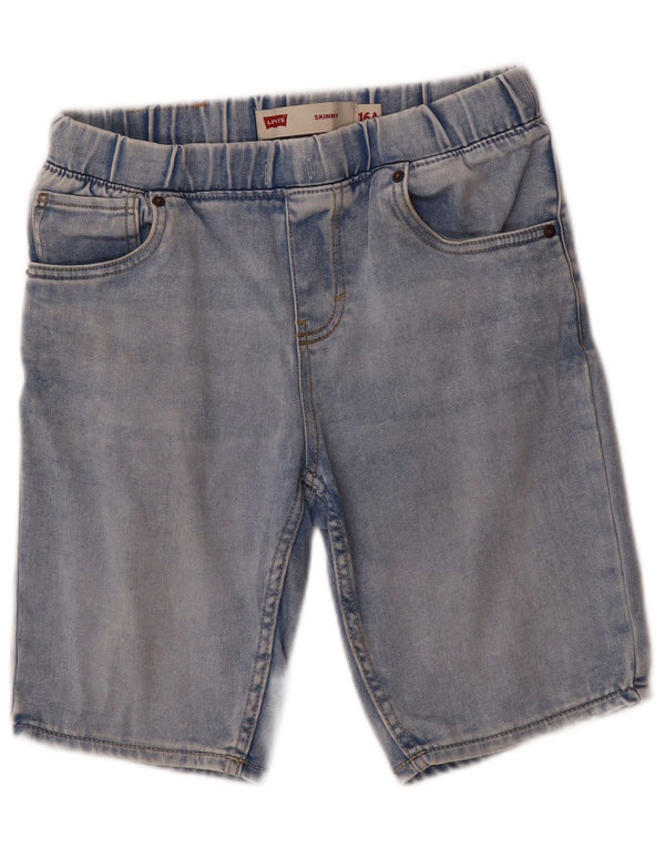 LEVI'S Boys Denim Shorts 15-16 Years W29 Blue Cotton