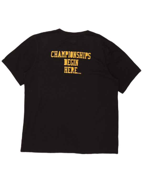 Russell Athletic Mens Tigers Graphic T-Shirt Top XL Black