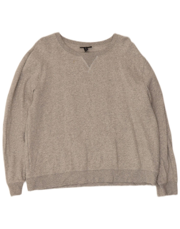 The White Company Womens Sweatshirt Jumper UK 14 Medium Grey