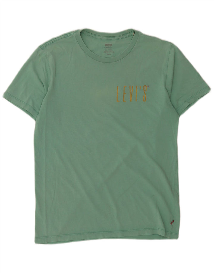 Levi's Mens Graphic T-Shirt Top Small Green