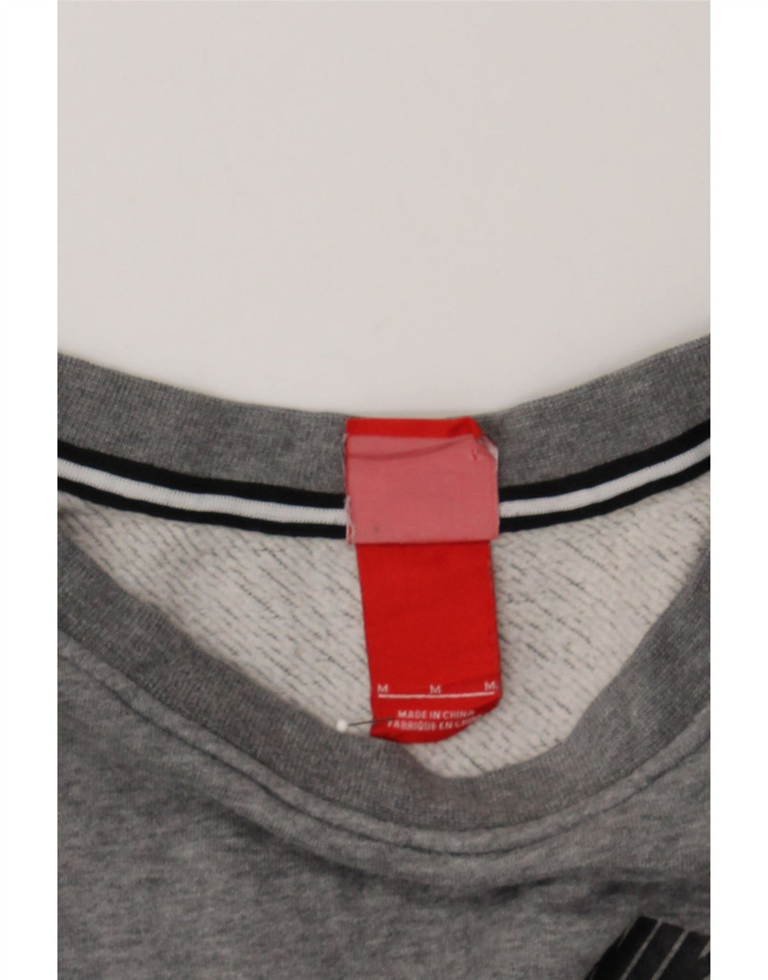 NIKE Womens Sweatshirt Jumper UK 14 Medium Grey Cotton Vintage Nike and Second-Hand Nike from Messina Hembry 