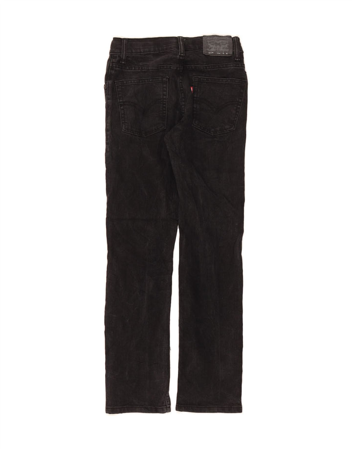 LEVI'S Boys 511 Slim Jeans 11-12 Years W26 L26 Black Polyester Vintage Levi's and Second-Hand Levi's from Messina Hembry 