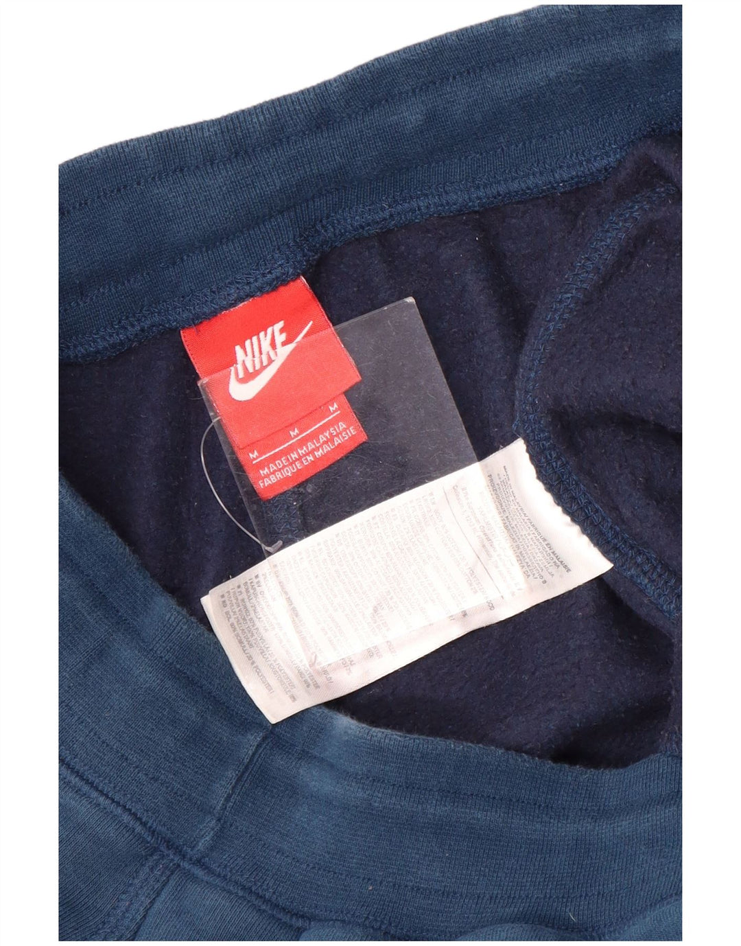 Nike Mens Tracksuit Trousers Joggers Medium Blue Cotton