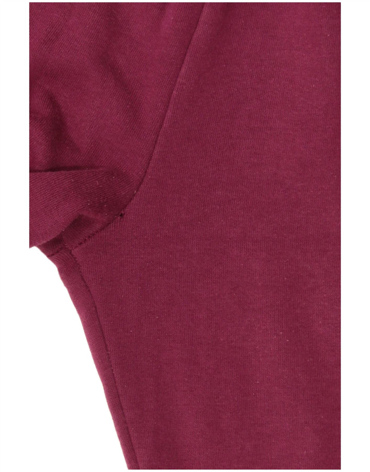 DIADORA Womens Tracksuit Trousers UK 14 Medium  Purple Cotton