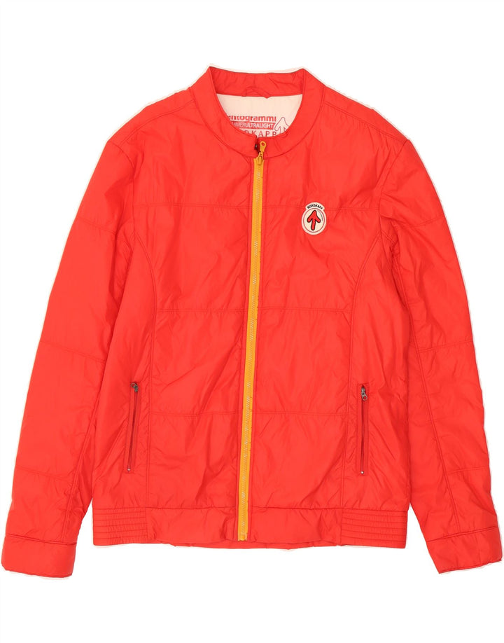 NORDKAPP Mens Bomber Jacket UK 44 2XL Red Nylon Vintage Nordkapp and Second-Hand Nordkapp from Messina Hembry 