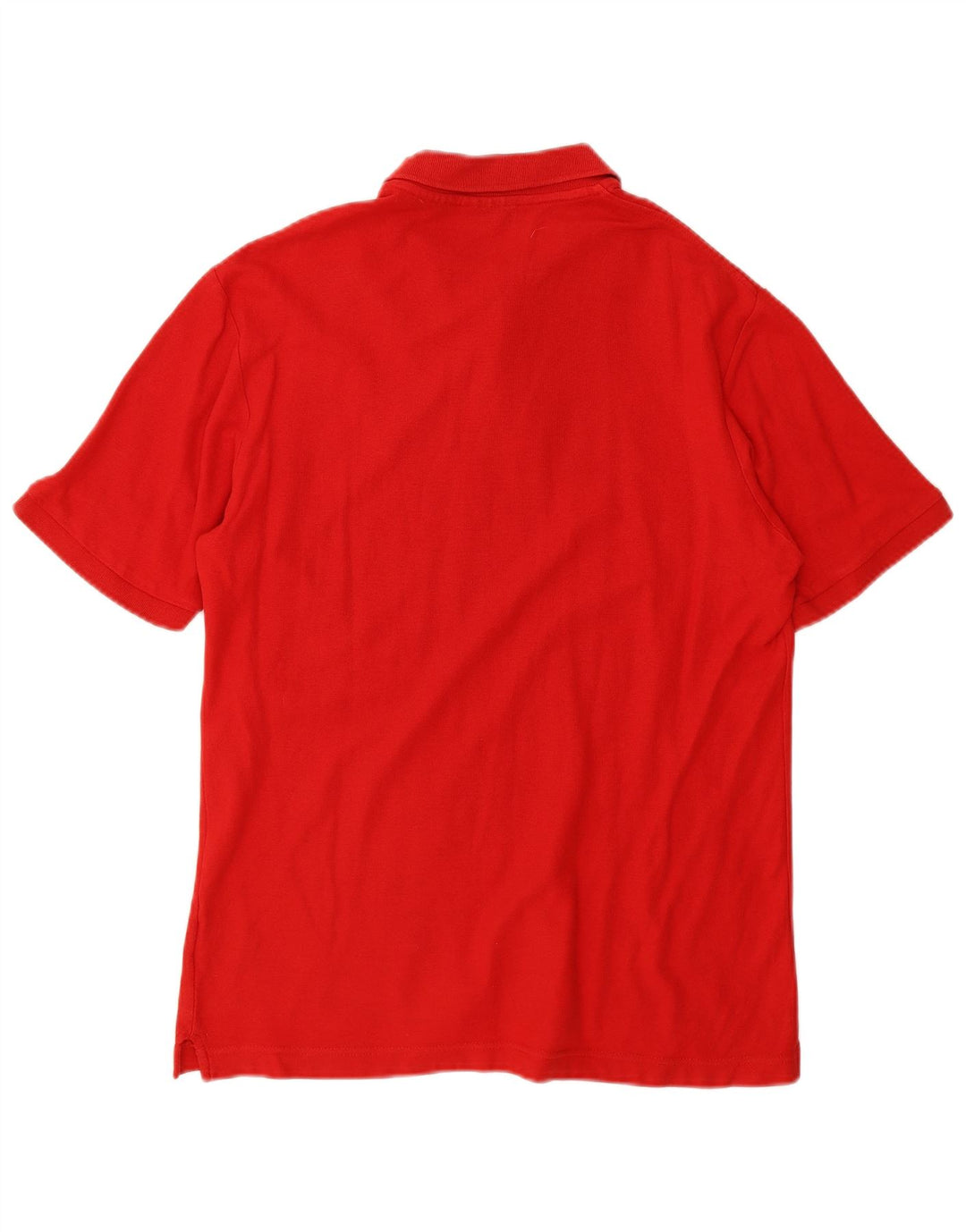 FILA Mens Polo Shirt Medium Red Cotton