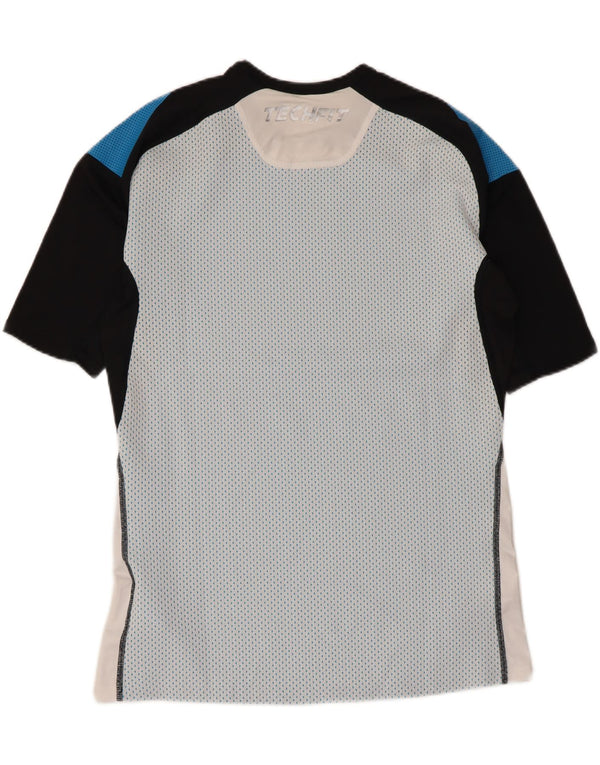 Adidas Mens T-Shirt Top 2XL White Colourblock Polyester Sports
