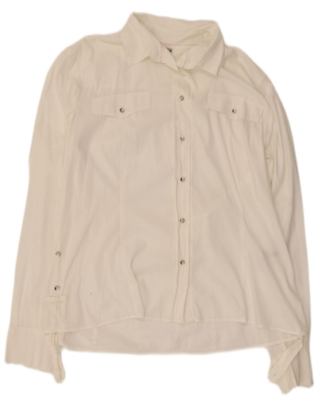 Murphy & Nye Womens Shirt Blouse UK 16 Large White Cotton