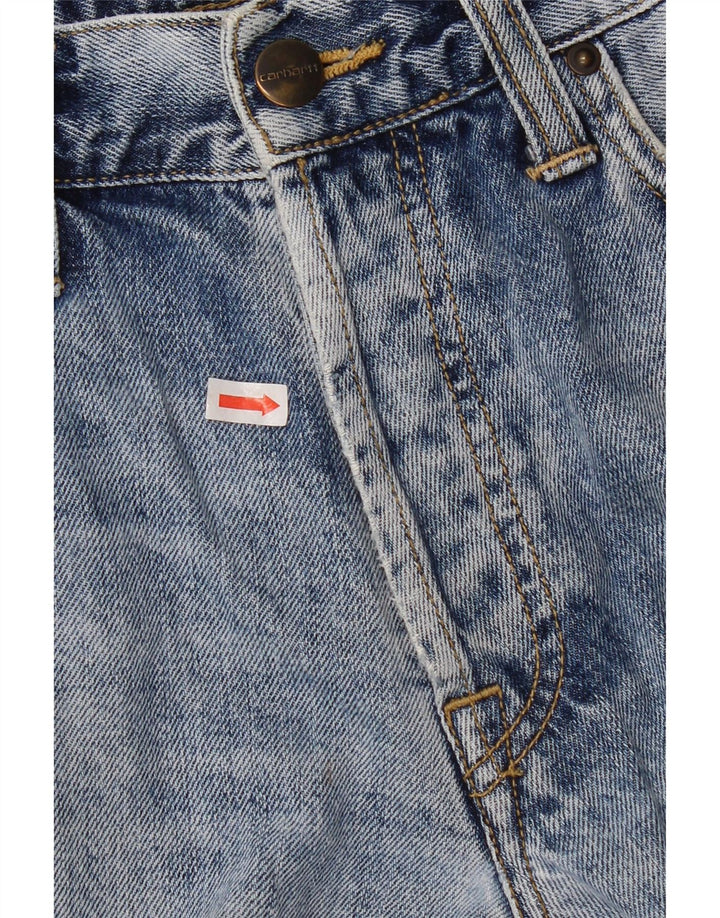 Carhartt Mens Slim Jeans W28 L30 Blue Cotton