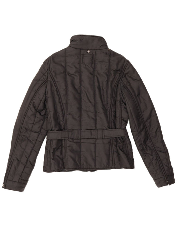 Refrigiwear Womens Padded Jacket UK 12 Medium Black Polyamide
