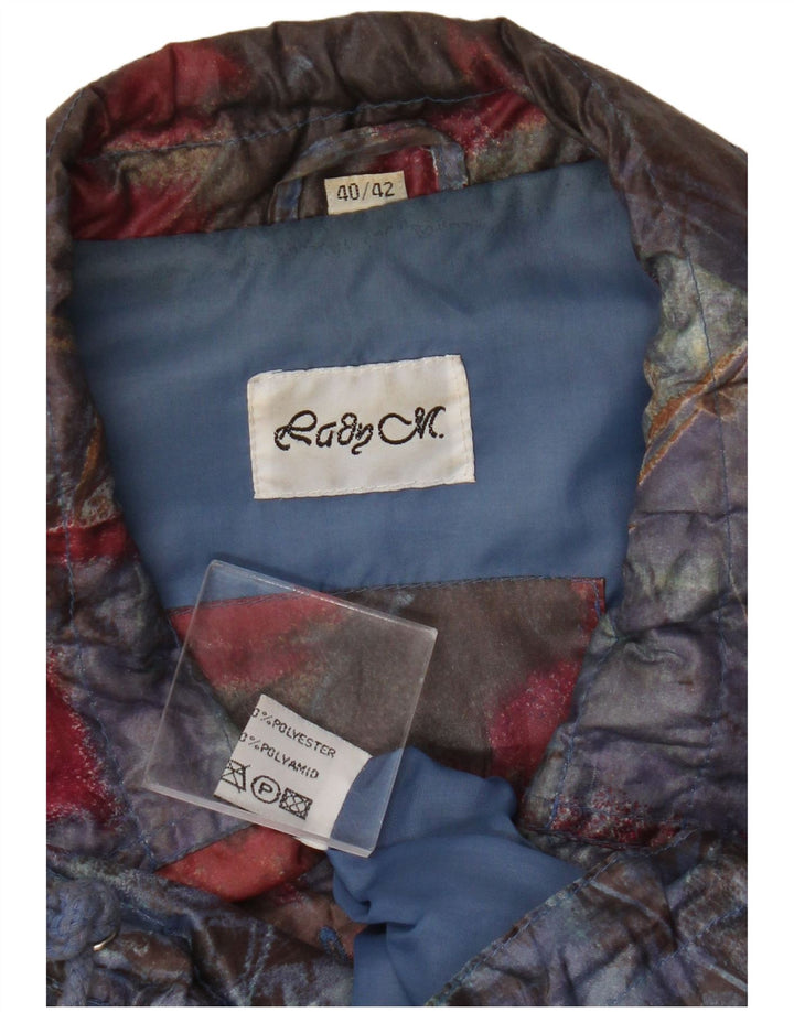 Vintage Womens Windbreaker Jacket EU 40/42 Large Multicoloured