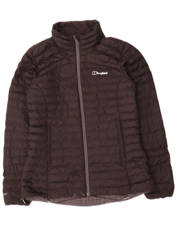 BERGHAUS Womens Padded Jacket UK 10 Small Black Polyester