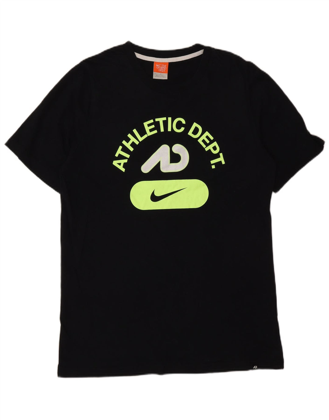 NIKE Mens Graphic T-Shirt Top Large Black
