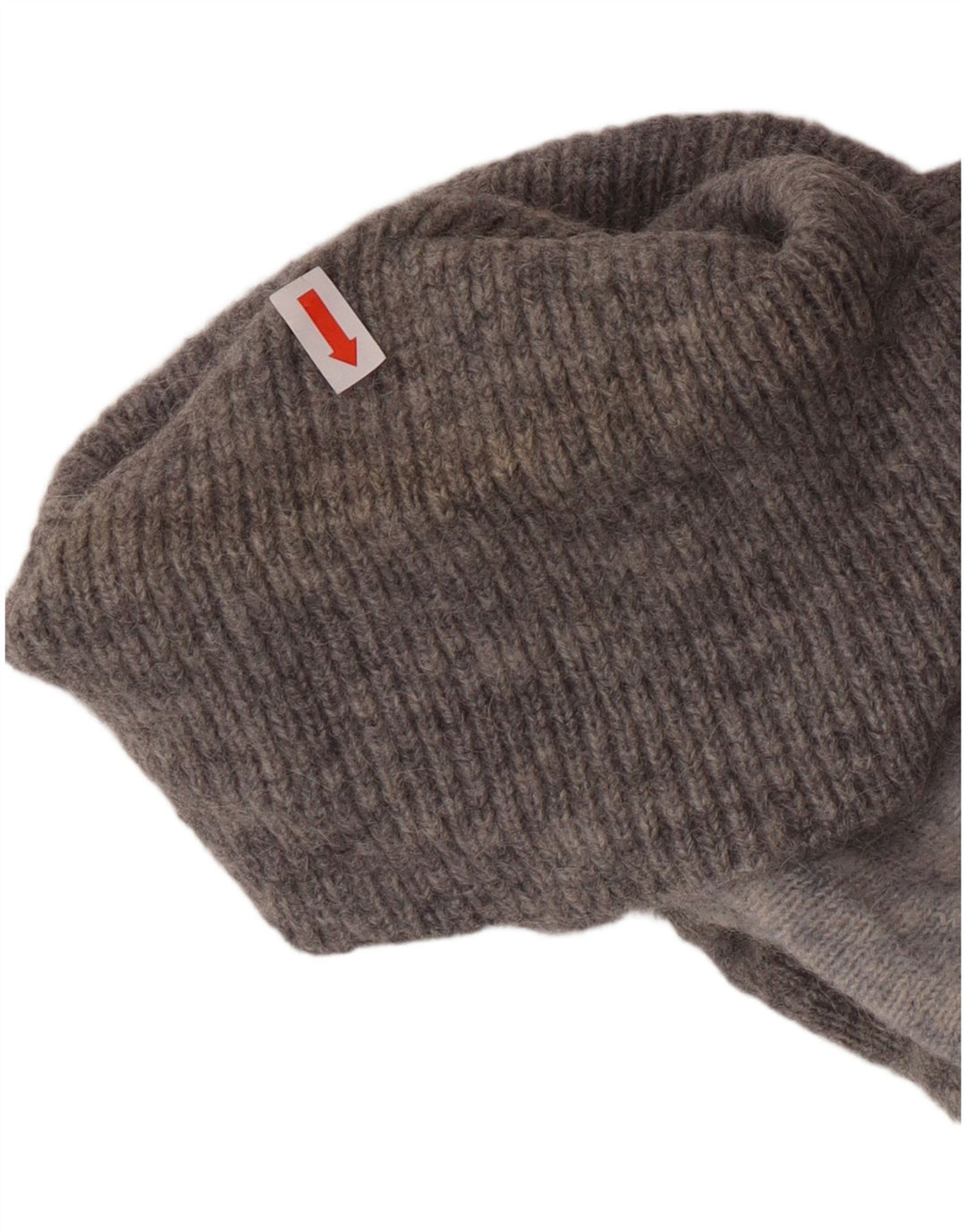 Cos Womens Roll Neck Jumper Sweater UK 6 XS Grey Colourblock Alpaca Wool