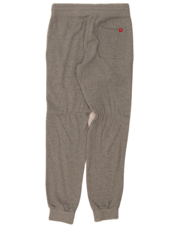 Nike Mens Tracksuit Trousers Joggers Small Grey Flecked