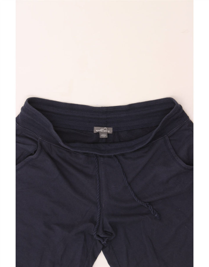 EDDIE BAUER Mens Sport Shorts Large  Navy Blue Cotton Vintage Eddie Bauer and Second-Hand Eddie Bauer from Messina Hembry 