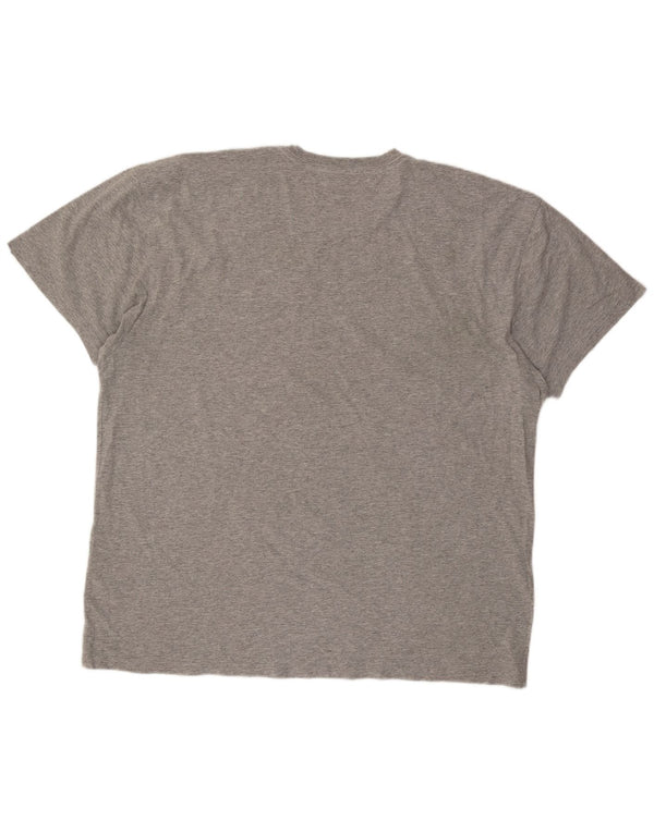 Vans Mens Classic Fit Graphic T-Shirt Top 2XL Grey Flecked Cotton