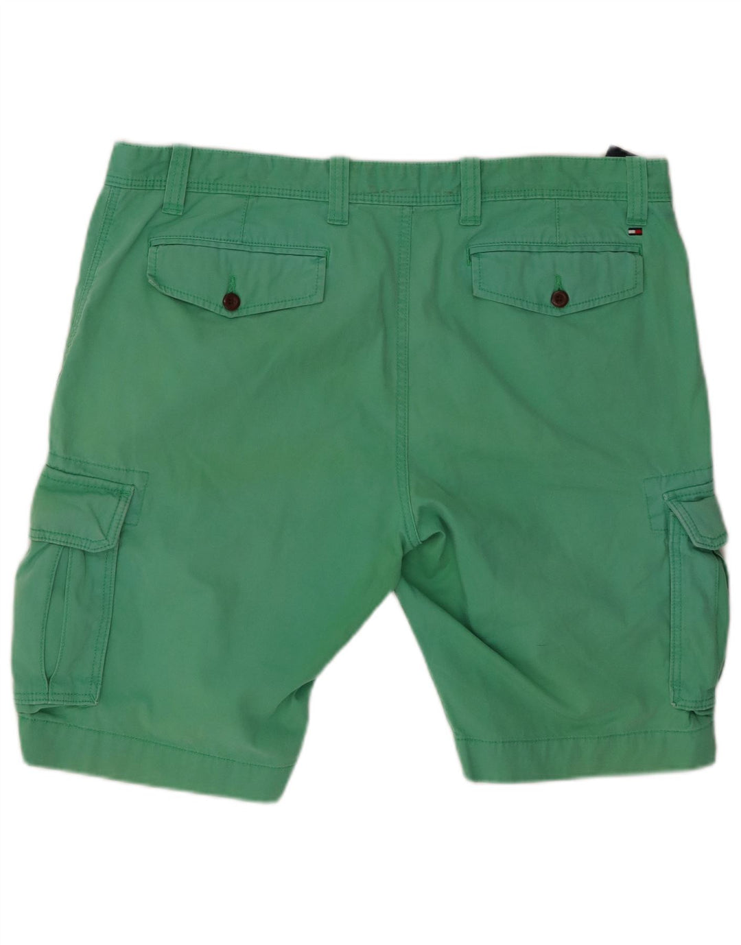 TOMMY HILFIGER Mens Cargo Shorts W38 XL Green Cotton
