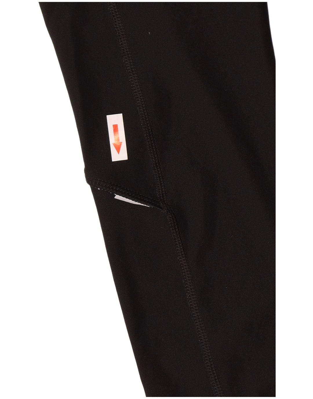 New Balance Womens Leggings UK 8 Small  Black Polyester